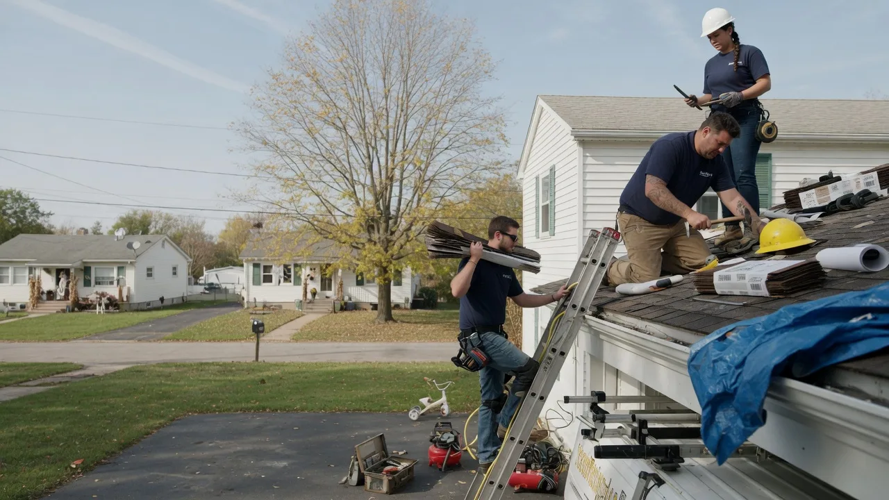 Local Roofing Contractors in Maryville, IL near me